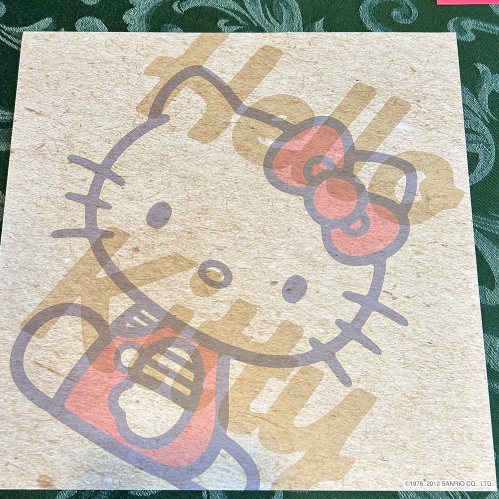 (B) Hello Kitty Lot of 15 12x12 Patterned scrapbook paper & punch outs - Picture 9 of 13
